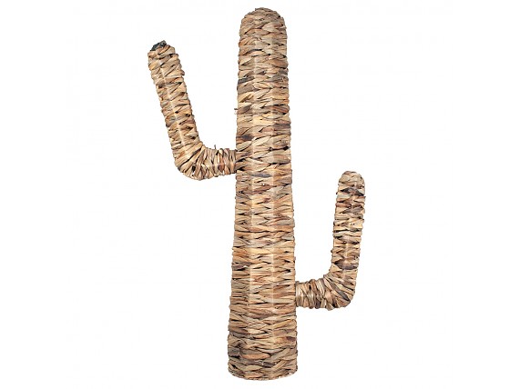 Cactus decorativo de fibras vegetales Alt.110 cm
