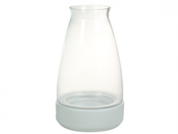 Consola de colores estilo industrial de madera decapada