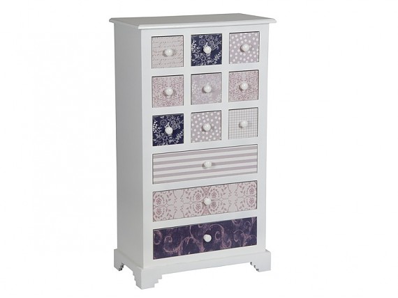 Cajoneras de colores - Mueble con cajones multicolor