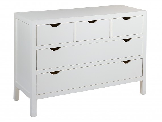 Cómoda madera blanca Canadá