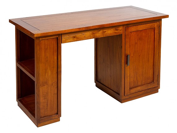 Escritorio moderno de madera IRLANDA, Mesa escritorio