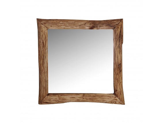 Espejo de 90 cm madera de Mahogany