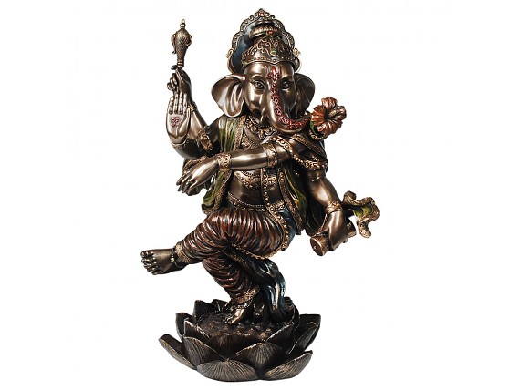 Estatua resina Ganesha de pie