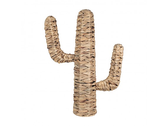Figura cactus pequeño de fibra vegetal Alt.59 cm