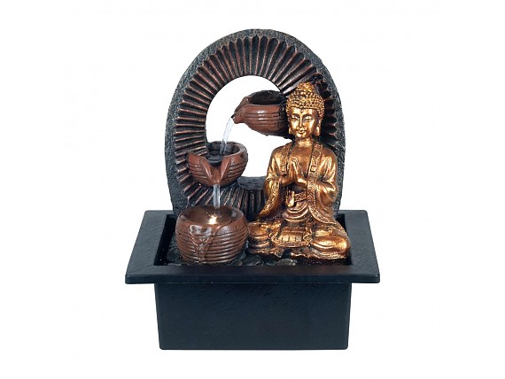 Fuente decorativa de interior Buda sabiduría