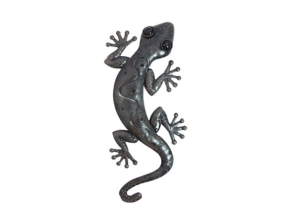 Lagarto de metal para pared