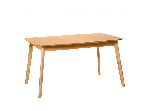 Mesa madera roble extensible de 140 cm