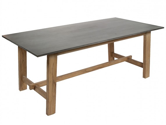 Mesas de comedor vintage de madera decapada Mesas de comedor vintage de madera decapada