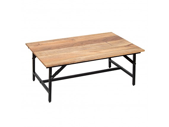 Mesa auxiliar madera de Acacia