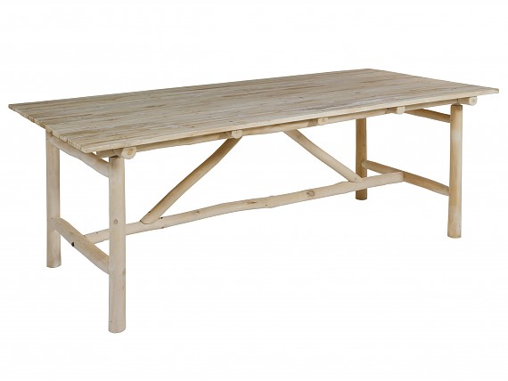 Mesa de comedor de teca 220 cm Oasis