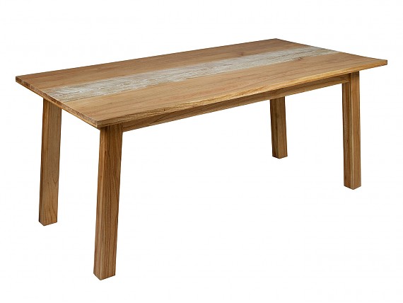 Mesa comedor rústica de madera Moraira