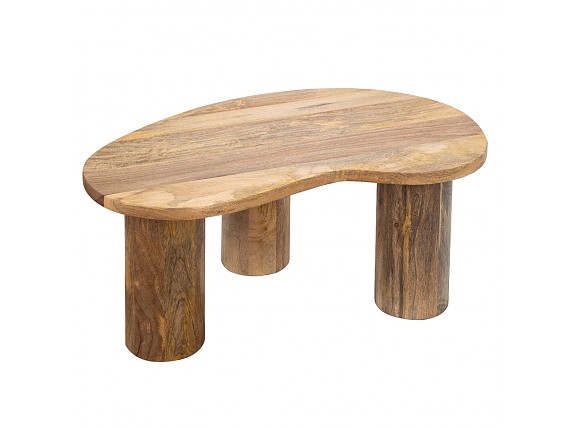 Mesita auxiliar madera de Mango