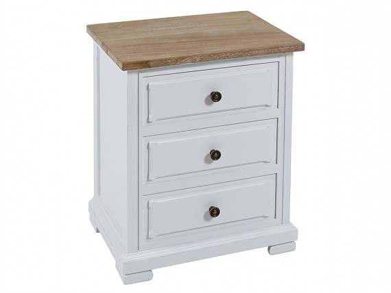 Muebles shabby chic blanco y roble de madera - Colección Shabby Chic