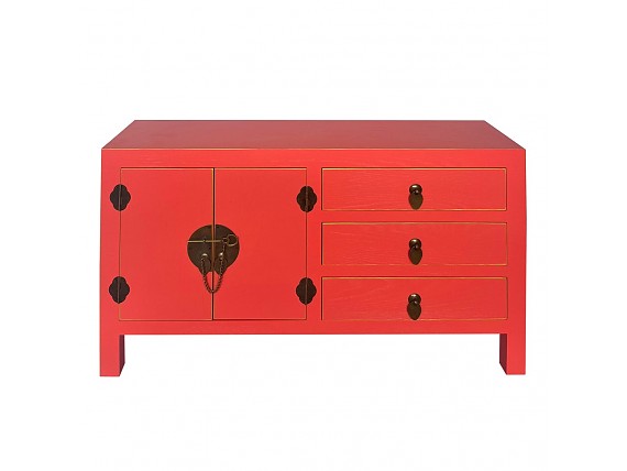 Mueble auxiliar pequeño con puerta y cajones