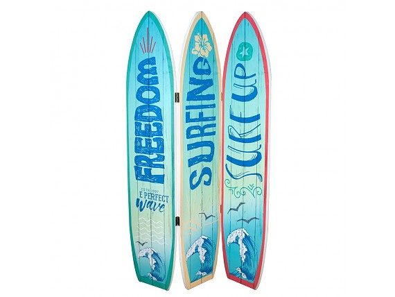 Biombo plegable tabla de surf 