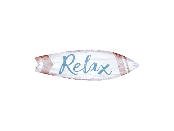 Placa decorativa de pared tabla surf Relax