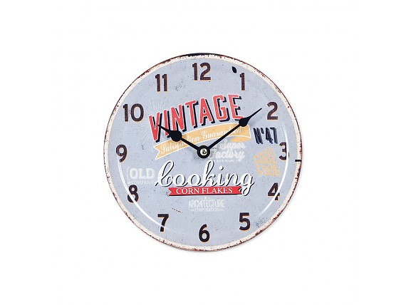 Reloj de pared vintage Corn Flakes 20cm