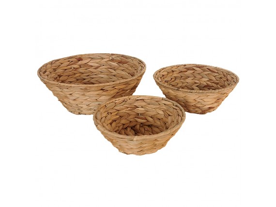 Set tres cestas Jacinto de agua 